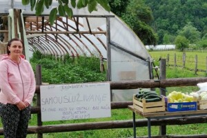 Imširevići besplatno dijele povrće ljudima koji su ostali bez posla