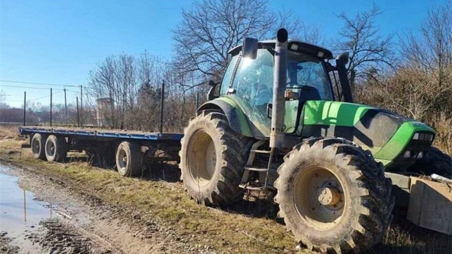 Traktor za kojim traga Interpol pronađen na istoku Hrvatske