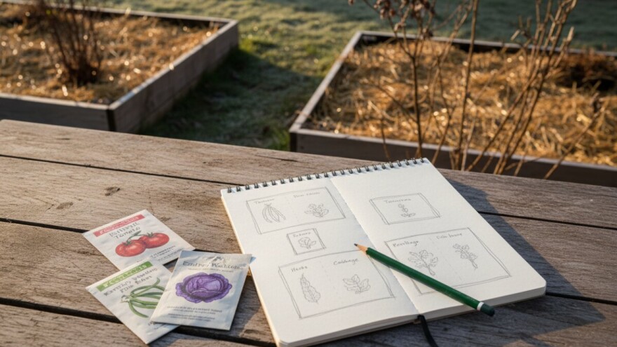 Isplanirajte vrt za narednu sezonu