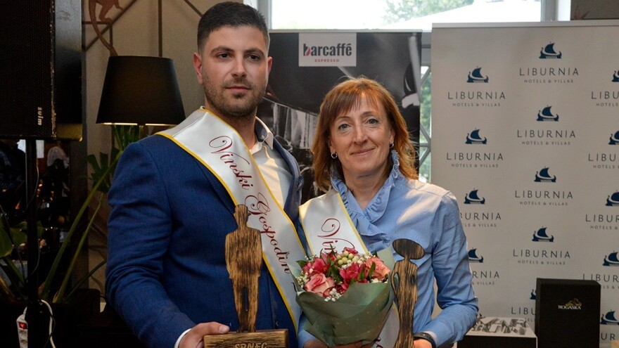 Antonella Sorgo Kozlović i Ivan Sladić - Vinska dama i gospodin za 2021. godinu