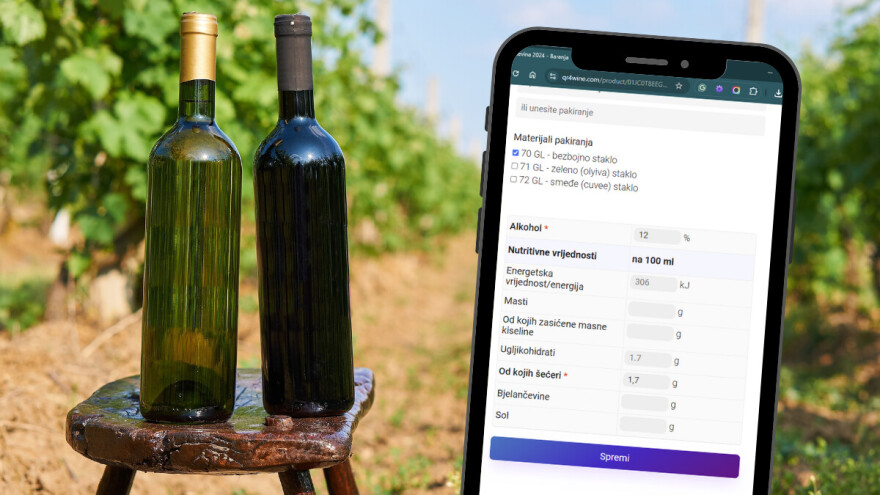 Dostupno novo rješenje za kreiranje digitalne vinske etikete u skladu s EU standardima