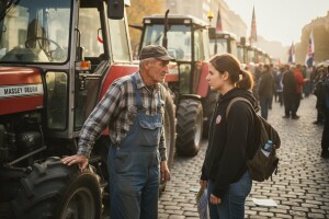 Iza kulisa! Studentska podrška prosvjedima seljaka iz 2009. godine