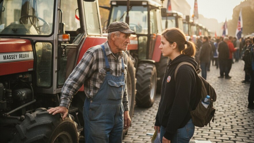 Iza kulisa! Studentska podrška prosvjedima seljaka iz 2009. godine
