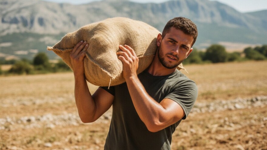 Izdašni urod eko-krumpira u Zagori