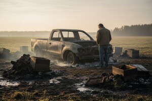 Izgorio kamion s 54 košnice i godinama rada