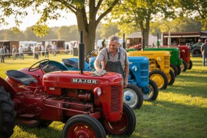 Izložba oldtimer traktora