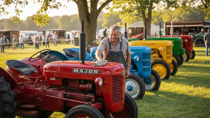 Izložba oldtimer traktora