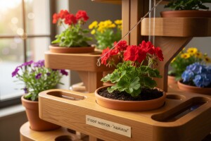 Izumili samonatapajući stalak za cvijeće