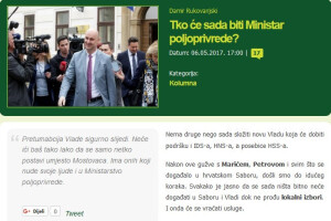 Svibanj na Agroklubu u politici i potporama