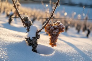 Jaka zima odgodila ledenu berbu u vinogradima