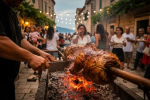 Janje na ražnju hrvatski gastro-brend