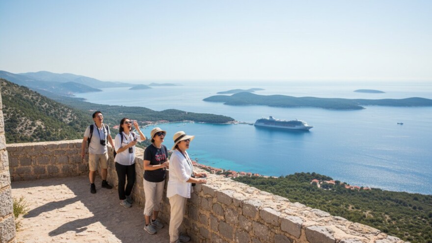 Japanski i korejski turisti kruzerima do Zagore