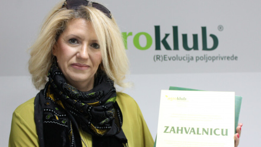 Posebno priznanje Jasni Bajšanski