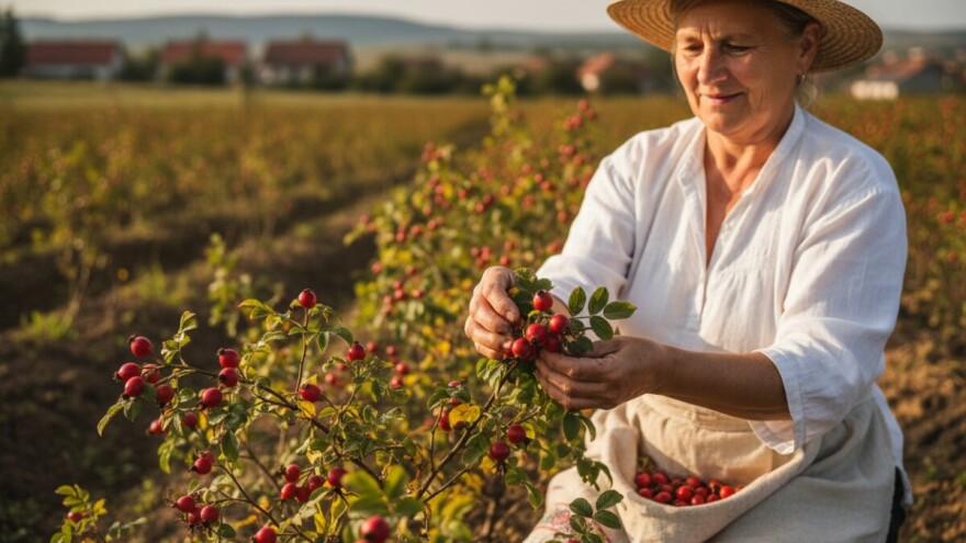 Jedina eko plantaža šipka u Slavoniji