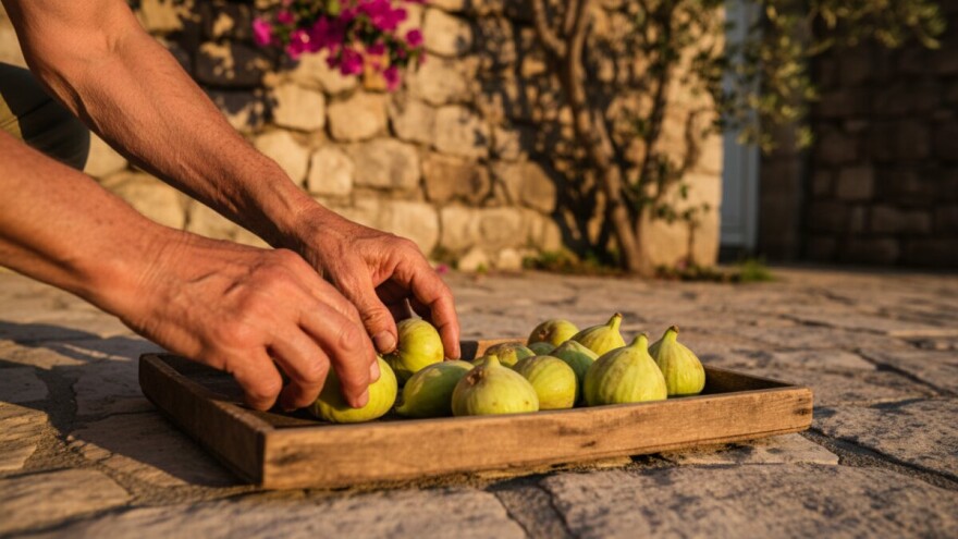 Jematva branja i sušenja smokava bjelica