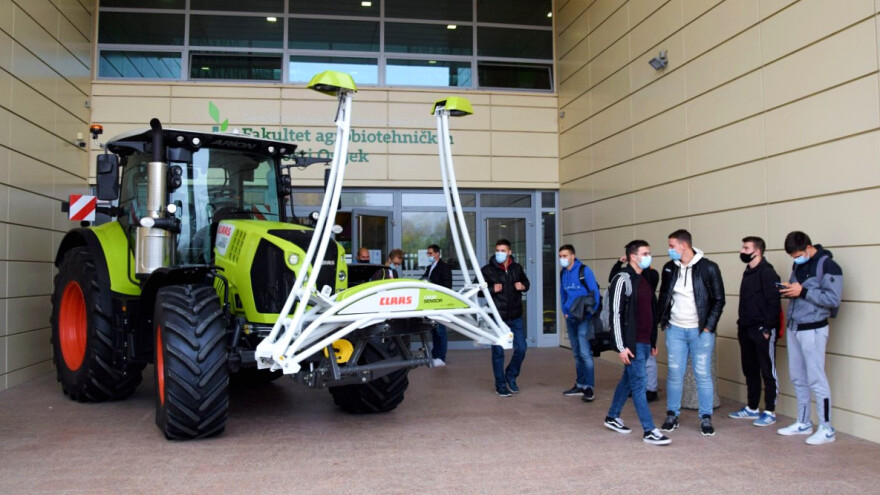 Tvrtka Jerković d.o.o. ustupila FAZOS-u na korištenje novi Claas Arion 550