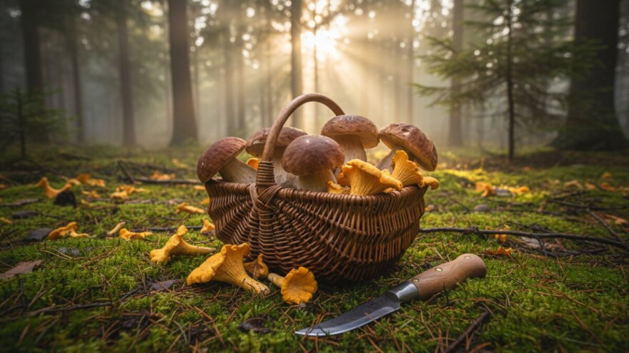 Jesen je sezona gljiva