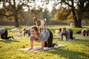 Jeste li probali jogu s kozama?