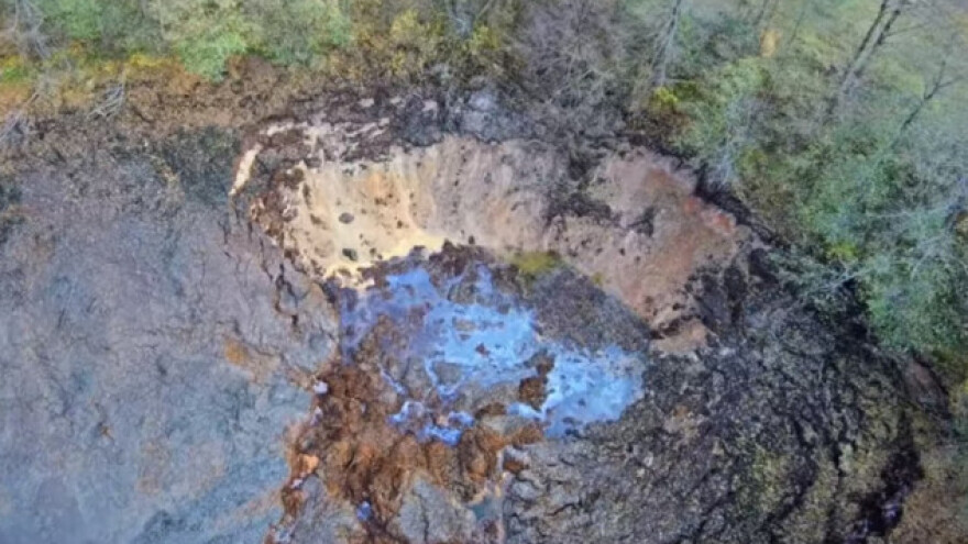 Nestalo jezero skupa s ribama