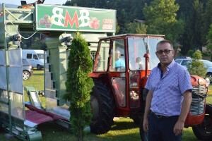 Josip Laštro izumio stroj za branje malina!