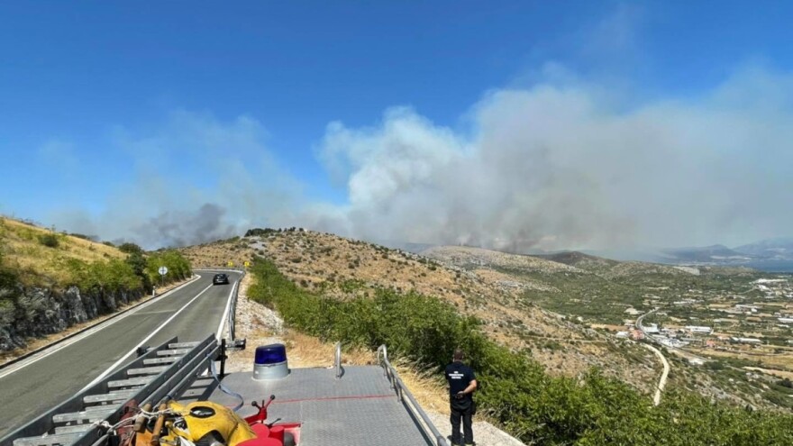 Situacija kod Segeta Gornjeg bolja, opožareno 550 ha borove šume, niskog raslinja i trave