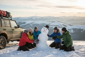 Kad Dalmatinci prave snješka u Lici