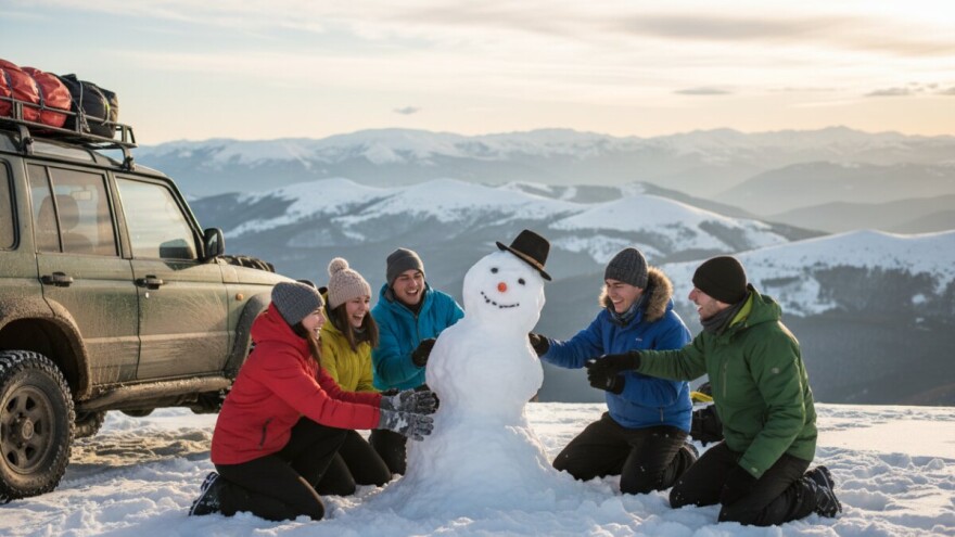 Kad Dalmatinci prave snješka u Lici