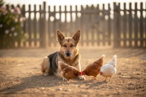Kako dresirati psa da ne napada kokoši?