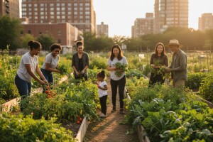 Kako funkcionišu zajedničke organske bašte