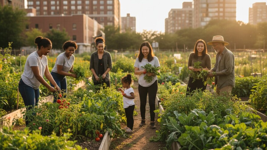 Kako funkcionišu zajedničke organske bašte