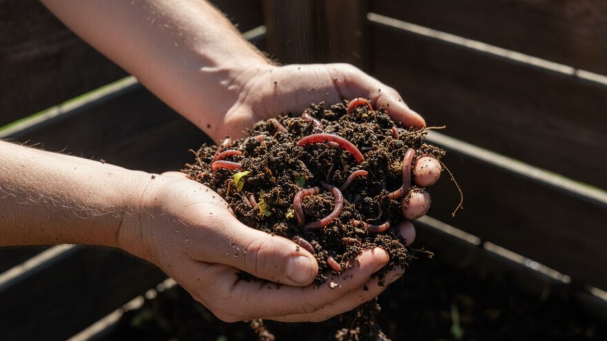 Kako kompostirati uz pomoć glista?