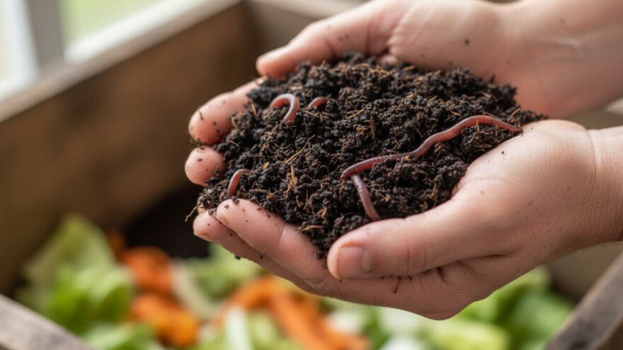 Kako kompostirati uz pomoć glista?