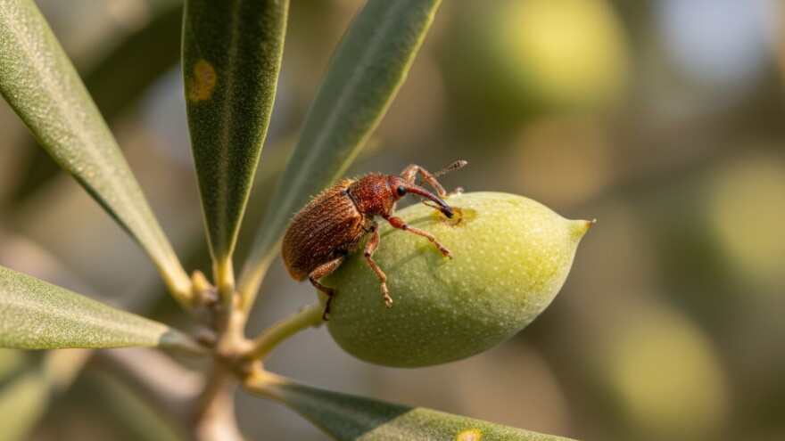 Kako suzbiti štetnika maslininog svrdlaša?