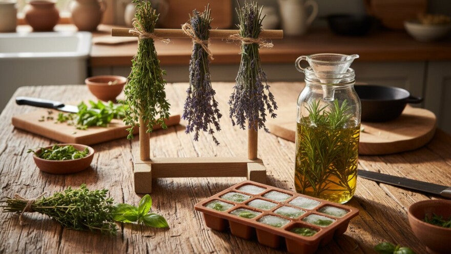 Kako začinsko bilje spremiti za zimu?