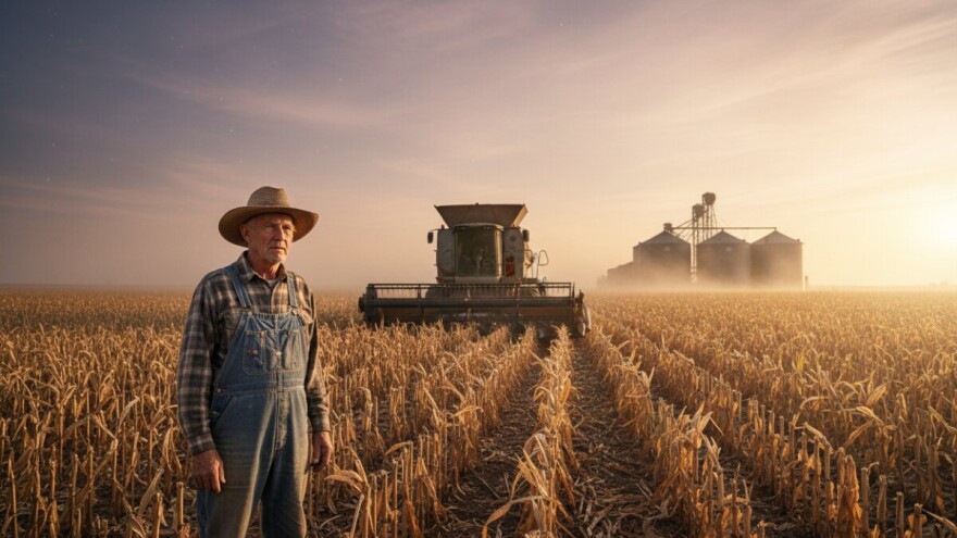 Kamo s kukuruzom - silosi puni pšenice