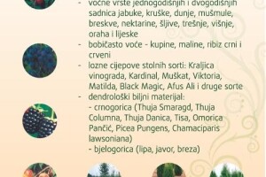 Popust na sadnice za posjetitelje Osječkog sajma