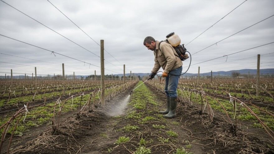 Kemijsko suzbijanje korova u kupinama