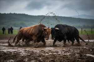 Kiša ne smeta bikovima