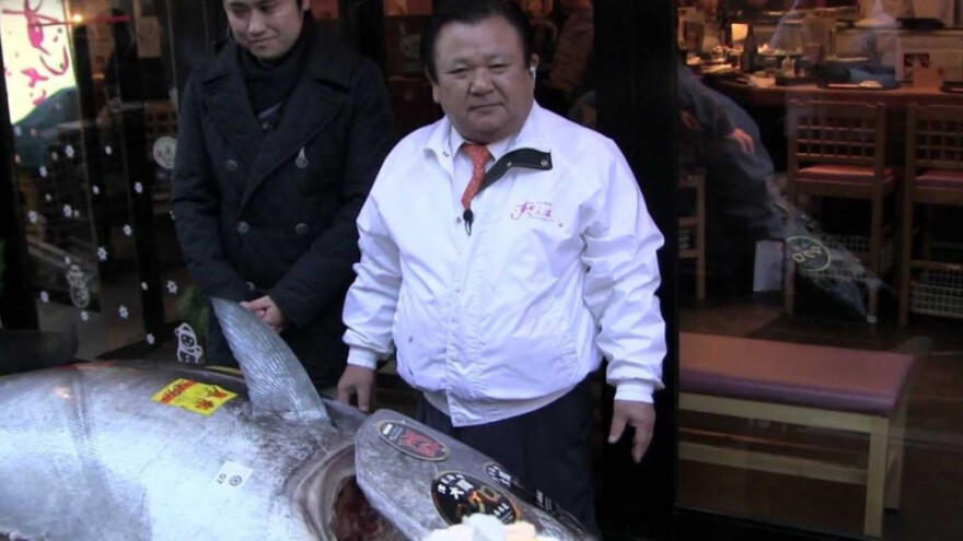 Plavoperajnu tunu tešku 210 kg platio 605.000 eura!