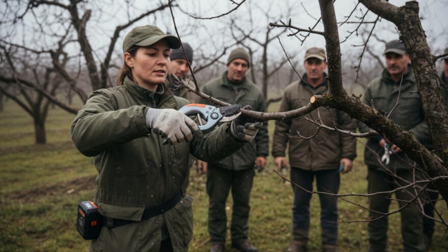 Klaster Slavonska jabuka - radionica
