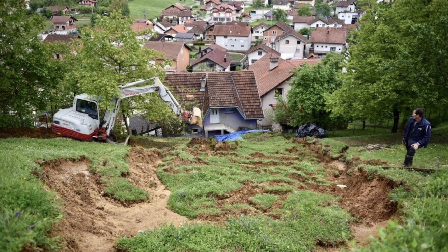 Aktiviralo se više od 10 novih klizišta u Banjaluci