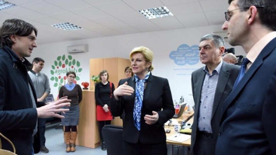 Kolinda Grabar-Kitarović u posjetu Agroklubu!