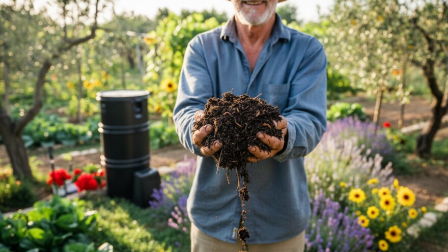 Komposter proizvodi gnojivo i čuva okoliš