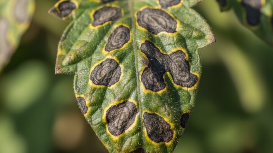 Koncentrična pjegavost na povrću