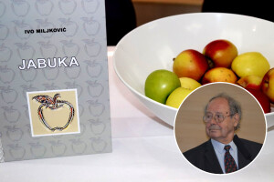 Prof.dr.sc. Ivo Miljković o jabuci napisao 1.000 stranica i objavio knjigu tešku 2,7 kilograma!