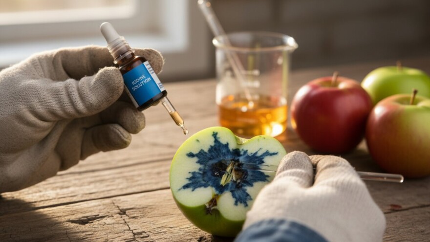 Kontrola dozrijevanja plodova - određivanje termina berbe jabuke