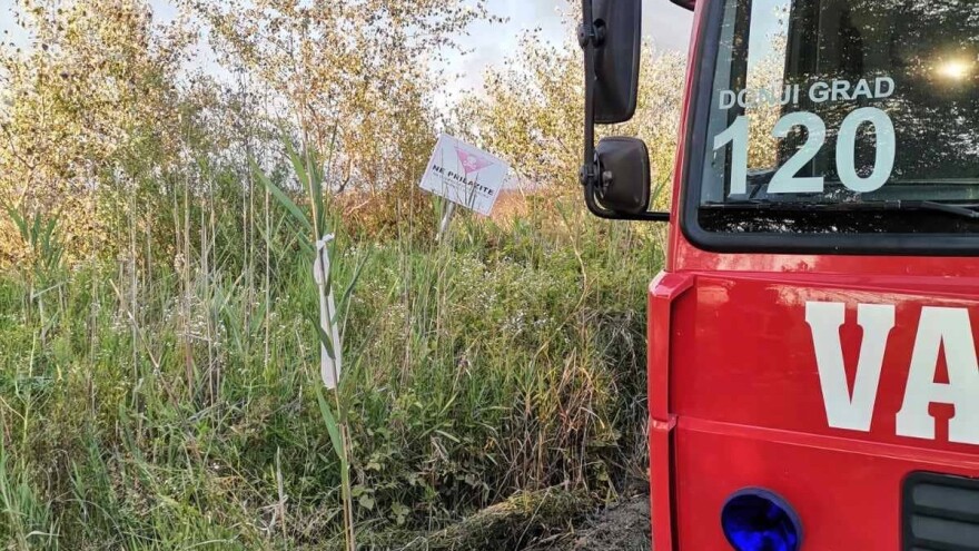 Požar u Kopačkom ritu: Izgorjelo 40 hektara, vatra zahvatila i minsko područje