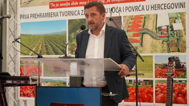 Otvorena prva fabrika za preradu voća i povrća u Hercegovini