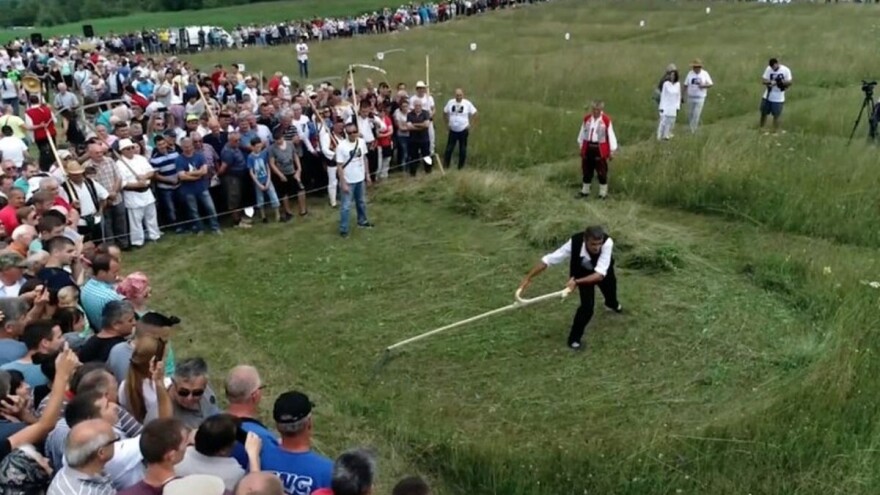 Održana 47. kosidba na Rajcu - kupreška ekipa druga, a romanijska treća