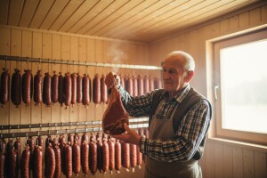 Kralikova pušnica za hladno dimljenje mesa